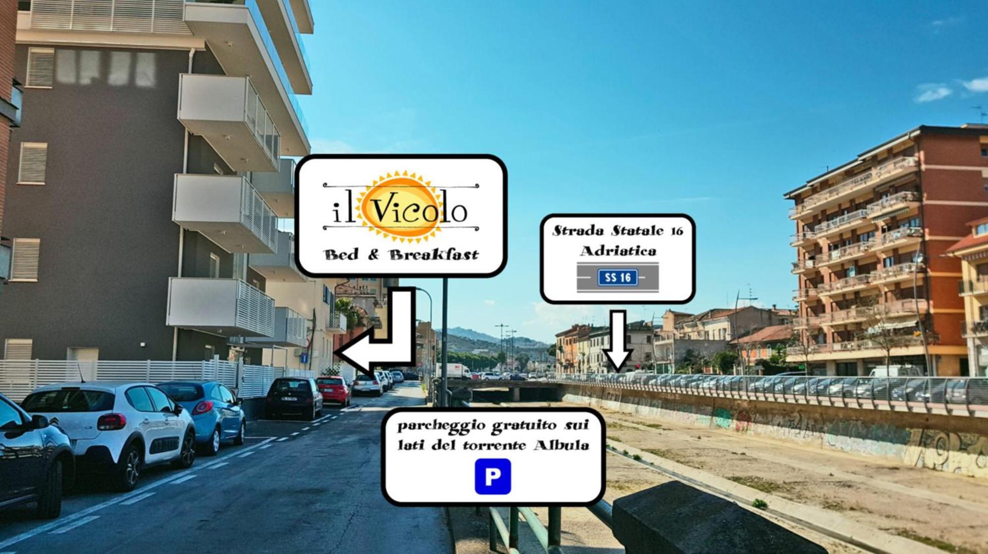 Bed & Breakfast Il Vicolo Сан-Бенедетто-дель-Тронто Экстерьер фото